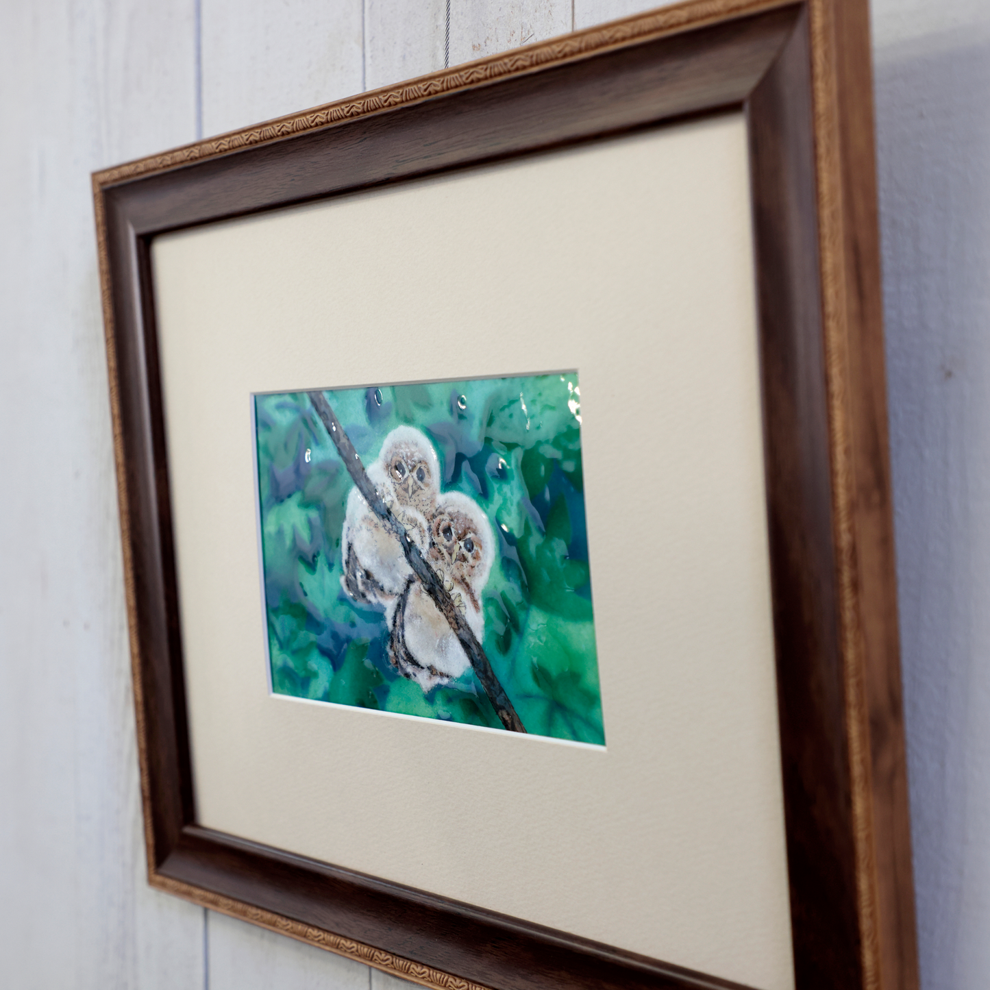 二羽のフクロウ