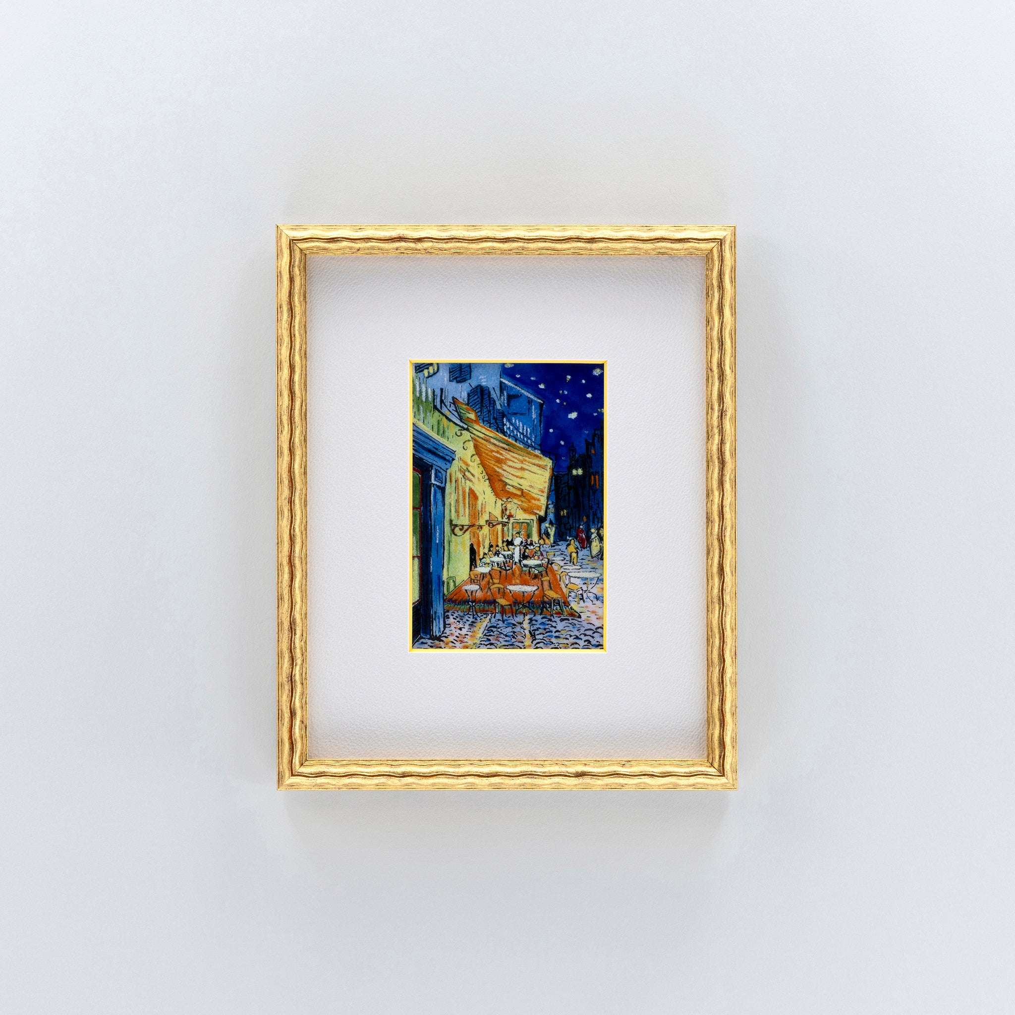 夜のカフェテラス（ゴッホ） – 【京都・宇治】七宝焼絵画制作工房