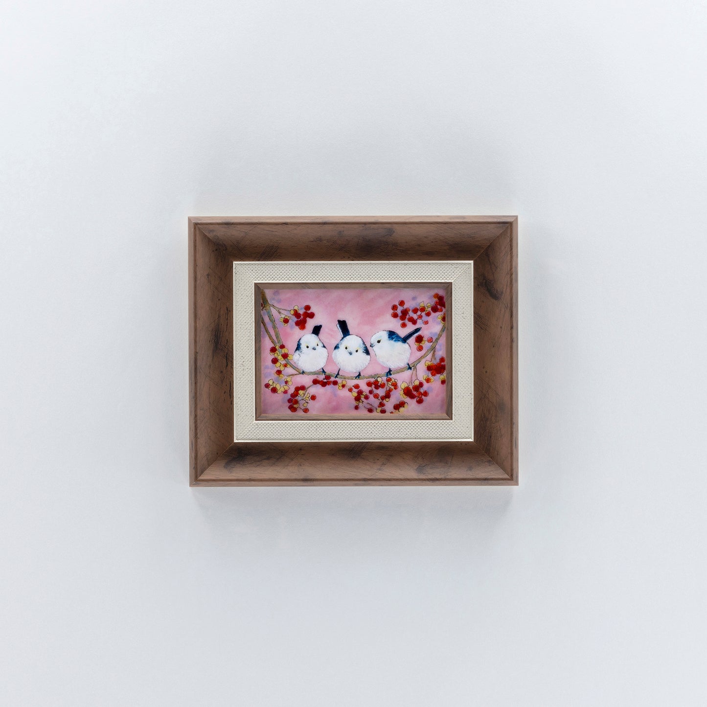 シマエナガ（茶額）