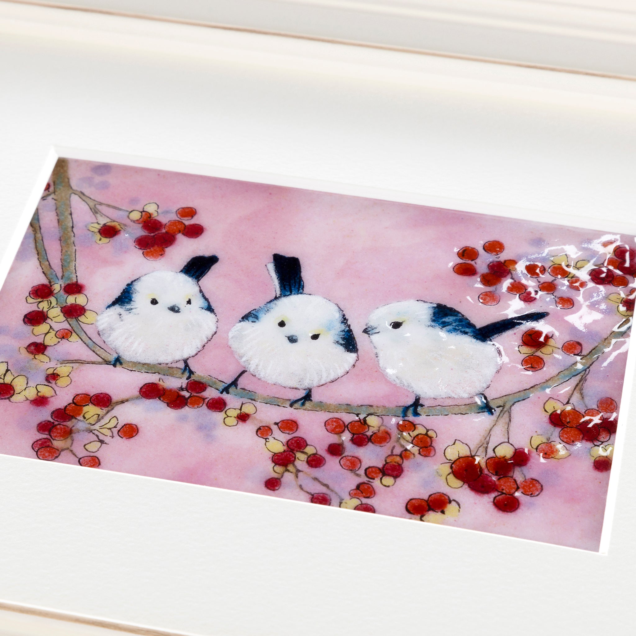 鳥 - Birds - – 【京都・宇治】七宝焼絵画制作工房｜七彩工房