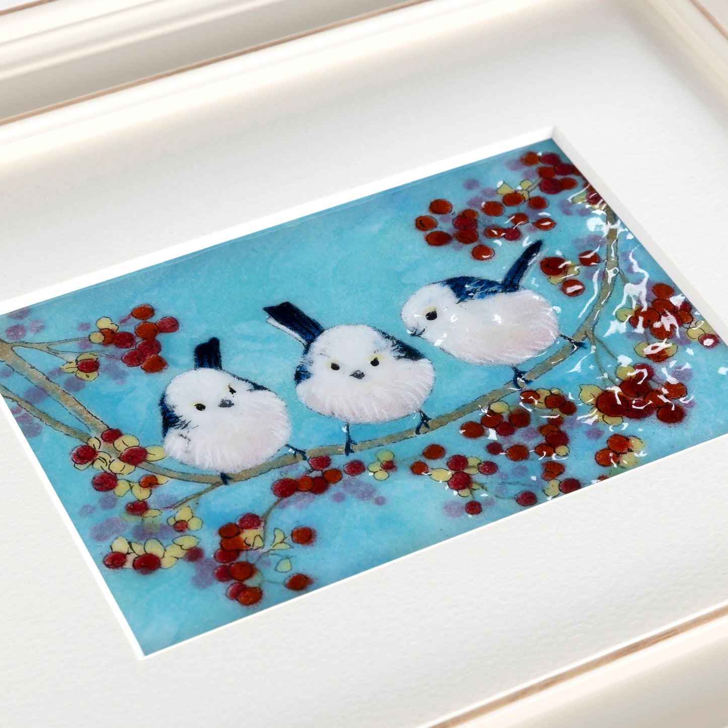 シマエナガ（白額）