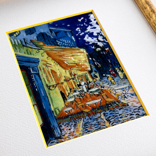 夜のカフェテラス（ゴッホ）