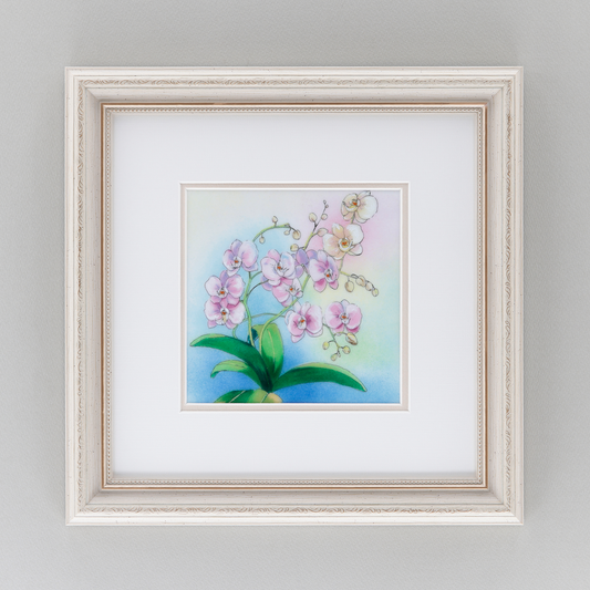 絵画 花 蛹 植物 - Votanical - – 【京都・宇治】七宝焼絵画制作工房|七彩工房
