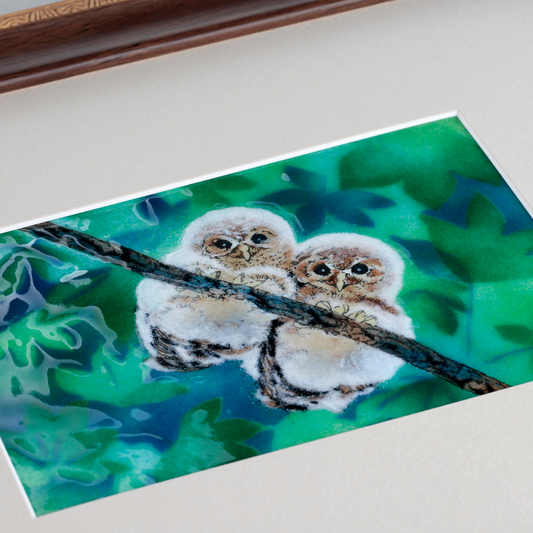 二羽のフクロウ